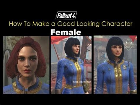 fallout 4 female character creation no mods